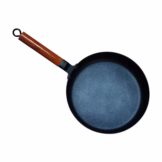Wok em aço carbono